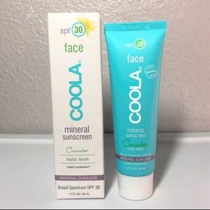 Coola cucumber organic classic face sunscreen
